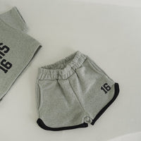 Load image into Gallery viewer, 2 Pieces Set Baby Kid Girls Letters Tops And Shorts Wholesale 24030123
