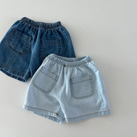 Load image into Gallery viewer, 2 Pieces Set Baby Kid Unisex Solid Color Tops And Shorts Wholesale 24030126
