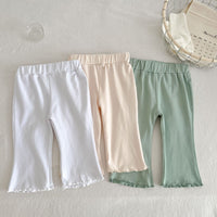 Load image into Gallery viewer, Baby Kid Girls Solid Color Pants Wholesale 24030131
