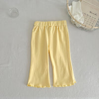Load image into Gallery viewer, Baby Kid Girls Solid Color Pants Wholesale 24030131
