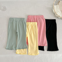 Load image into Gallery viewer, Baby Kid Girls Solid Color Pants Wholesale 24030131
