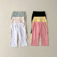 Load image into Gallery viewer, Baby Kid Girls Solid Color Pants Wholesale 24030131
