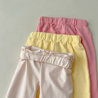 Load image into Gallery viewer, Baby Kid Girls Solid Color Pants Wholesale 24030131

