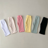 Load image into Gallery viewer, Baby Kid Girls Solid Color Pants Wholesale 24030131
