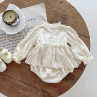 Load image into Gallery viewer, Baby Girls Solid Color Rompers Wholesale 24030132
