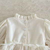 Load image into Gallery viewer, Baby Girls Solid Color Rompers Wholesale 24030132
