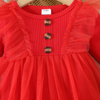 Load image into Gallery viewer, Baby Girls Solid Color Rompers Wholesale 24030136
