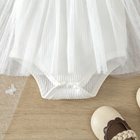 Load image into Gallery viewer, Baby Girls Solid Color Rompers Wholesale 24030136
