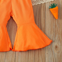 Load image into Gallery viewer, 2 Pieces Set Baby Girls Animals Cartoon Rompers And Solid Color Pants Wholesale 24030139
