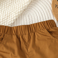 Load image into Gallery viewer, 2 Pieces Set Baby Kid Boys Easter Animals Shirts And Solid Color Shorts Wholesale 24030141
