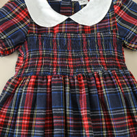 Load image into Gallery viewer, Kid Girls Color-blocking Checked Dresses Wholesale 24030146
