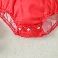 Load image into Gallery viewer, Baby Girls Color-blocking Love heart Rompers Wholesale 24030151
