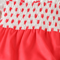 Load image into Gallery viewer, Baby Girls Color-blocking Love heart Rompers Wholesale 24030151
