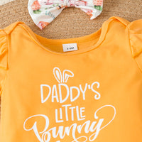 Load image into Gallery viewer, 2 Pieces Set Baby Girls Letters Rompers And Cartoon Pants Wholesale 24030159
