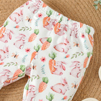 Load image into Gallery viewer, 2 Pieces Set Baby Girls Letters Rompers And Cartoon Pants Wholesale 24030159
