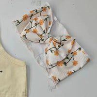 Load image into Gallery viewer, 2 Pieces Set Baby Girls Letters Tank Tops And Solid Color Shorts Wholesale 24030161
