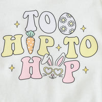 Load image into Gallery viewer, 2 Pieces Set Baby Girls Easter Letters Rompers And Color-blocking Shorts Wholesale 24030166
