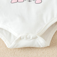Load image into Gallery viewer, 2 Pieces Set Baby Girls Easter Letters Rompers And Color-blocking Shorts Wholesale 24030166
