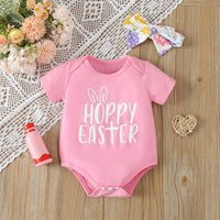 Load image into Gallery viewer, 2 Pieces Set Baby Girls Letters Tops And Cartoon Shorts Wholesale 24030168
