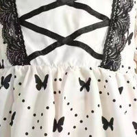 Load image into Gallery viewer, Baby Kid Girls Butterfly Print Dresses Wholesale 24030170
