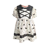 Load image into Gallery viewer, Baby Kid Girls Butterfly Print Dresses Wholesale 24030170
