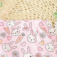 Load image into Gallery viewer, 2 Pieces Set Baby Girls Easter Letters Rompers Animals And Cartoon Shorts Wholesale 24030174
