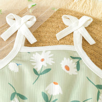 Load image into Gallery viewer, Baby Kid Girls Flower Print Beach Rompers Wholesale 24030175
