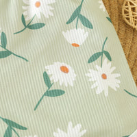 Load image into Gallery viewer, Baby Kid Girls Flower Print Beach Rompers Wholesale 24030175
