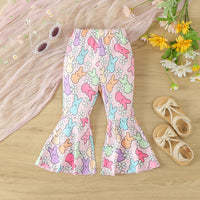 Load image into Gallery viewer, 2 Pieces Set Baby Kid Girls Letters Tops And Cartoon Pants Wholesale 24030181
