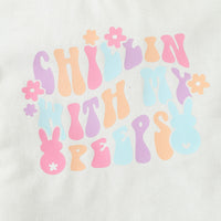 Load image into Gallery viewer, 2 Pieces Set Baby Kid Girls Letters Tops And Cartoon Pants Wholesale 24030181
