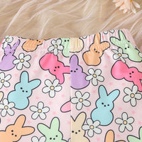 Load image into Gallery viewer, 2 Pieces Set Baby Kid Girls Letters Tops And Cartoon Pants Wholesale 24030181
