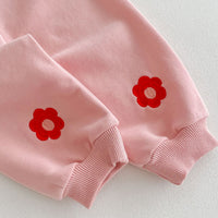 Load image into Gallery viewer, 2 Pieces Set Baby Girls Embroidered Tops And Pants Wholesale 24030182
