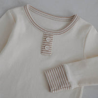 Load image into Gallery viewer, Baby Kid Girls Boys Solid Color Tops Pants Sleepwears Wholesale 24030191
