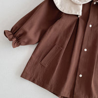 Load image into Gallery viewer, Baby Kid Girls Solid Color Jackets Outwears Wholesale 24030197
