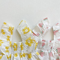 Load image into Gallery viewer, Baby Kid Girls Flower Fruit Print Rompers Wholesale 24040906
