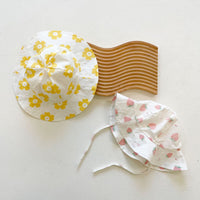 Load image into Gallery viewer, Baby Kid Girls Flower Fruit Print Rompers Wholesale 24040906
