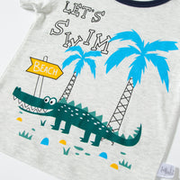 Load image into Gallery viewer, Baby Kid Girls Letters Cartoon Print Tops Wholesale 24040909
