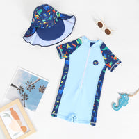 Load image into Gallery viewer, Baby Kid Boys Dinosaur Print Beach Swimwears Wholesale 240409101
