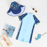 Load image into Gallery viewer, Baby Kid Boys Dinosaur Print Beach Swimwears Wholesale 240409101
