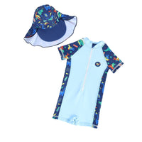 Load image into Gallery viewer, Baby Kid Boys Dinosaur Print Beach Swimwears Wholesale 240409101

