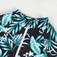 Load image into Gallery viewer, Baby Kid Boys Plant Print Beach Swimwears Wholesale 240409102
