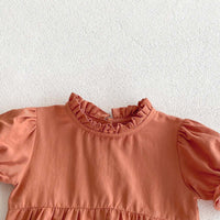 Load image into Gallery viewer, Baby Girls Solid Color Rompers Wholesale 240409105
