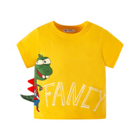 Load image into Gallery viewer, Baby Kid Boys Letters Dinosaur Tops Wholesale 24040911
