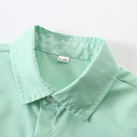 Load image into Gallery viewer, 2 Pieces Set Baby Kid Boys Solid Color Shirts And Pants Wholesale 240409111
