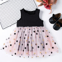 Load image into Gallery viewer, Baby Kid Girls Star Dresses Wholesale 240409112
