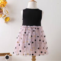 Load image into Gallery viewer, Baby Kid Girls Star Dresses Wholesale 240409112
