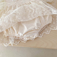 Load image into Gallery viewer, Baby Girls Solid Color Rompers Wholesale 240409113
