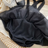 Load image into Gallery viewer, Baby Kid Girls Solid Color Rompers Wholesale 240409114
