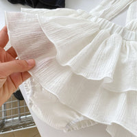 Load image into Gallery viewer, Baby Kid Girls Solid Color Rompers Wholesale 240409114
