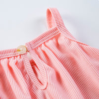 Load image into Gallery viewer, Baby Girls Solid Color Rompers Wholesale 240409118
